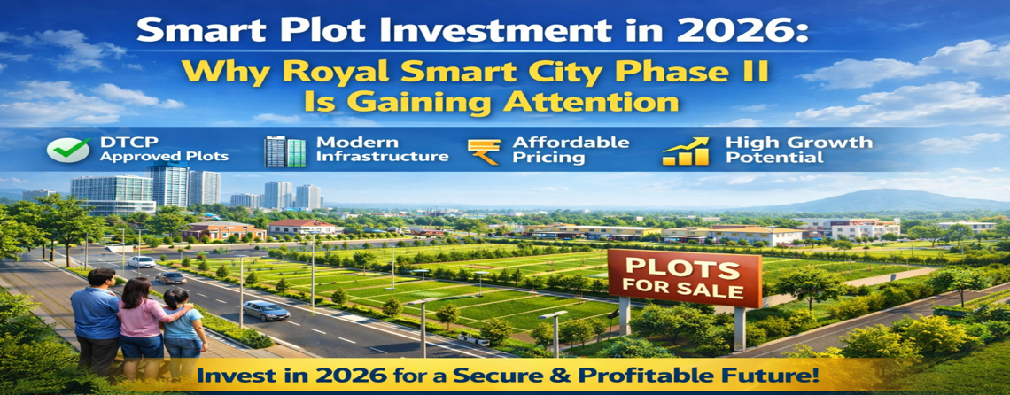 Smart Plot Investment in 2026: Why Royal Smart City Phase II Is Gaining Attention