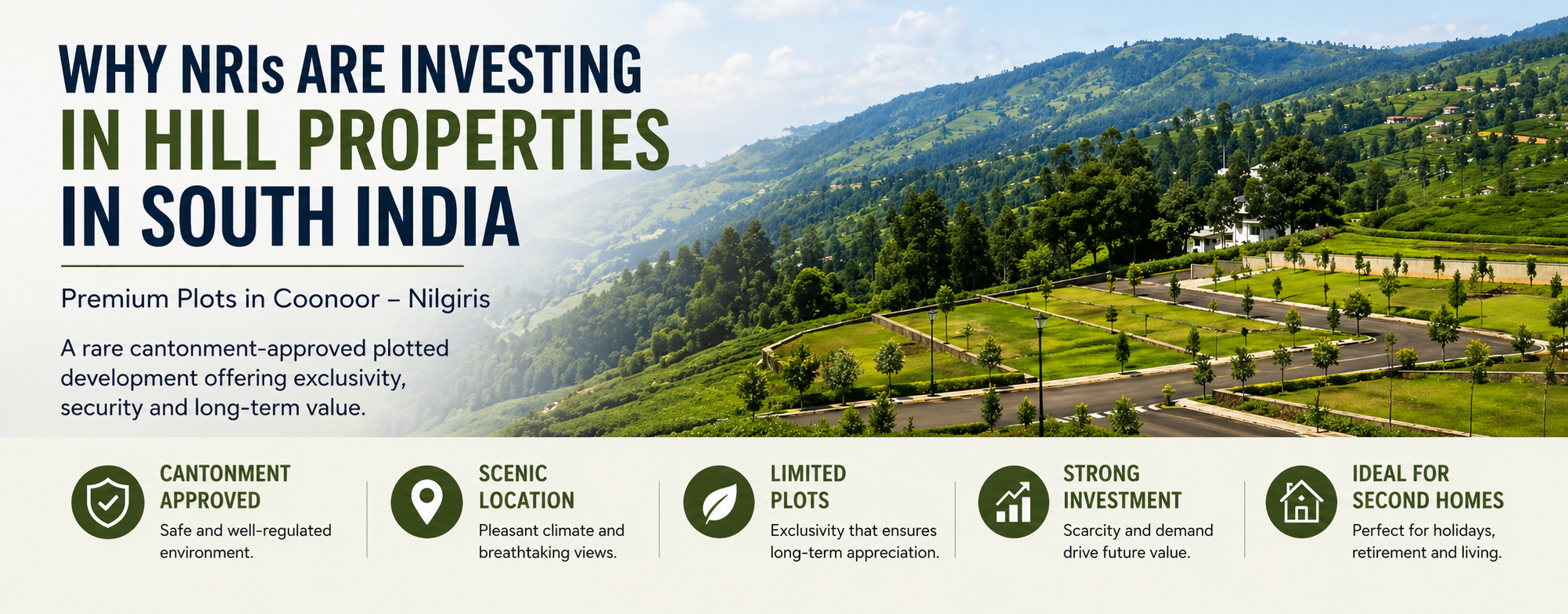Why NRIs Are Investing in Hill Properties in South India