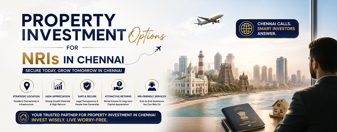 Property Investment options for NRIs in Chennai